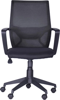 Кресло AMF Tin Саванна Nova Black 19/SL-00 Черное (297000)