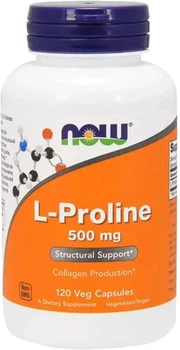 Харчова добавка Now Foods L-Пролін 500 мг 120 капсул (733739001337)