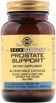 Комплекс Solgar Prostate Support 60 вегетарианских капсул (033984022959)