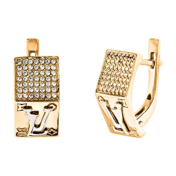 Сережки Diamant С2501 (495873)