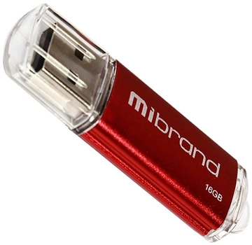 Флеш память USB Mibrand Cougar 16GB USB 2.0 Red (MI2.0/CU16P1R)