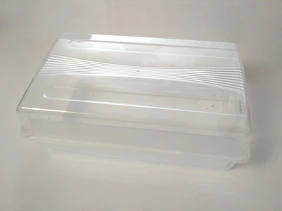 Коробка для взуття пластикова Elif Plastik S-Box чоловічий 36 х 21 х 13 см (0146)