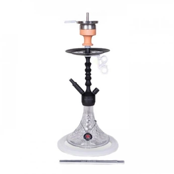 Кальян AMY DELUXE 072.02 bk-w 55 см