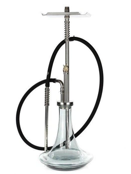 Кальян TRUMPET HOOKAH skull SILVER 67 см