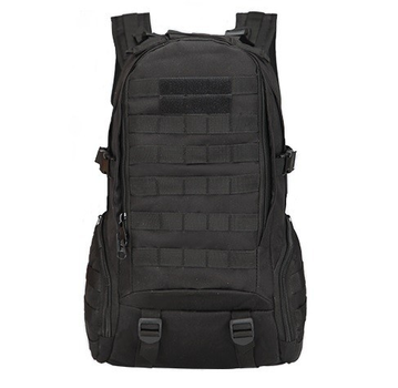 Тактичний штурмової військовий рюкзак Armour Tactical C30 Oxford 600D (з системою MOLLE) 30 літрів Чорний