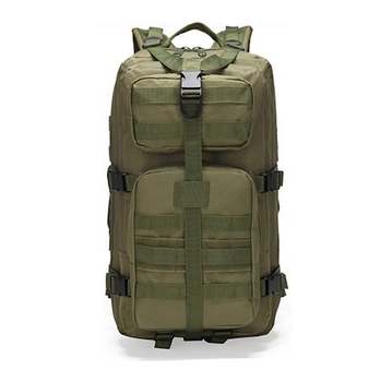 Тактичний штурмовий військовий рюкзак Armour Tactical C35 Oxford 600D (з системою MOLLE) 35 літрів Олива