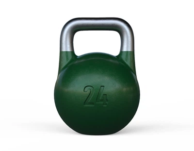 Гиря спортивна професійна UASTRONG - 24 кг. (зелена)