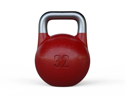 Гиря спортивна професійна UASTRONG - 32 кг. (червона)