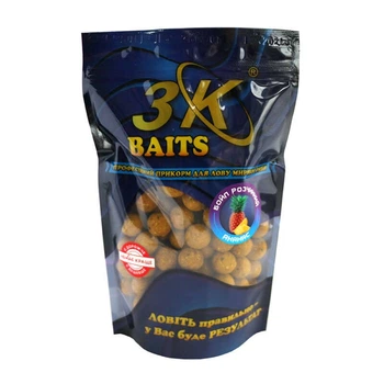 Бойл 3KBaits растворимый пылящий Ананас 16мм 400г (3KB1250)