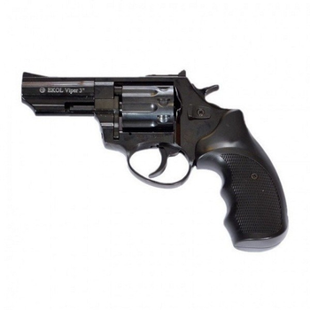 Револьвер под патрон Флобера Ekol Viper 3" (черный / пластик) black