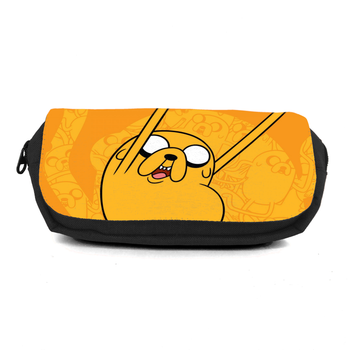 Школьный пенал Время приключений органайзер универсальный (Adventure time-009-black) черный