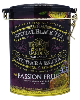 Чай Sun Gardens Passion Fruit чорний з ароматом маракуйї100 г (54308)
