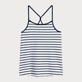 Подростковая майка для девочки H&M HID510737 158-164 см Белая (Er_2000000236667)