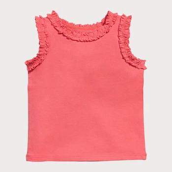 Детская майка для девочки H&M KEL4620195 80 см Коралловая (Er_2000000272160)