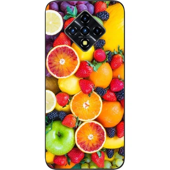 Силиконовый бампер SMTT для Infinix Zero 8 с изображением Фрукты