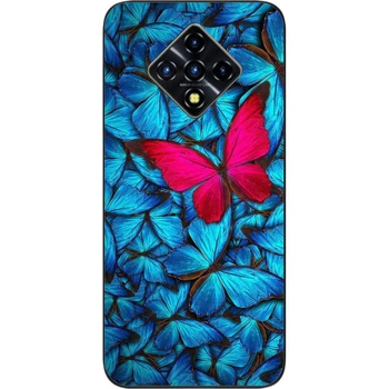 Оригинальный чехол SMTT для Infinix Zero 8 с картинкой Бабочка