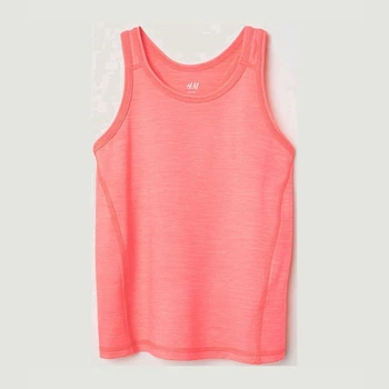 Детская майка для девочки H&M HID291406 98-104 см Розовая (Er_2000000233185)