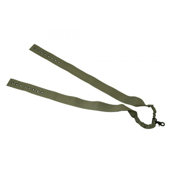 Трехточечный ремень для оружия на бронежилет Pantac One Point Sling For Ciras SL-N042 Ranger Green