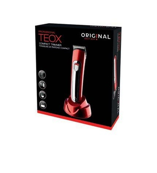 Триммер для стрижки ORIGINAL TEOX аккумуляторный глянцево-красный (5412058185700)