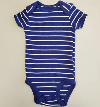 Боді з коротким рукавом для хлопчиків Carter ' s 1h356710 62cm Синій в білу смужку