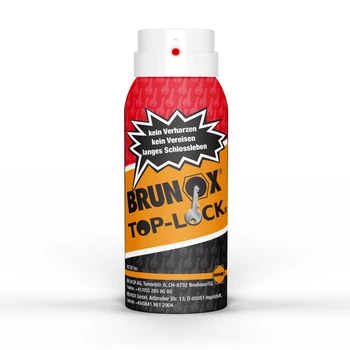 Мастило для замків і петель, спрей Brunox Top Lock 100ml