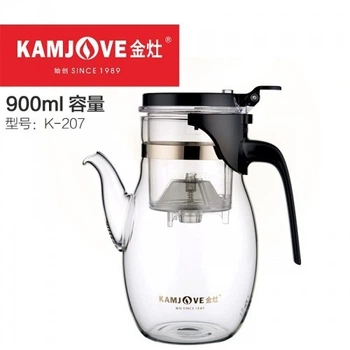 Чайник заварочный с кнопкой Kamjove K-207, 900 мл