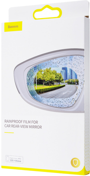 Водооталкивающая Пленка Baseus 0.15 мм for Car Rear-View Mirror Round (95*95 мм) (SGFY-B02)