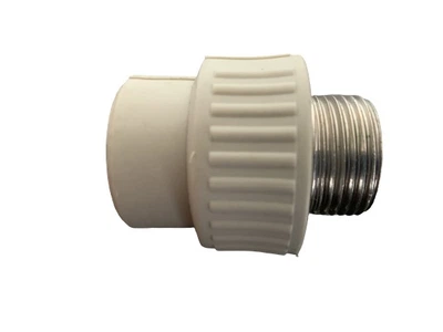 Муфта ППР IRS 25*3/4" поліпропіленова зовнішня різьба сталь (IRS-M006)
