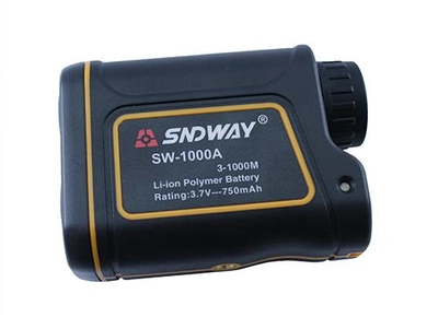 Дальномер лазерный SNDWAY SW-1000A ПРО + измеритель скорости 1000м (114456)