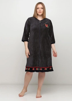 Халат Wild Love 2XL черный 20731