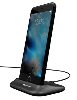 Док-станція для смартфону Baseus Little Volcano Desk Charging Station Чорний (ZCVL-01)
