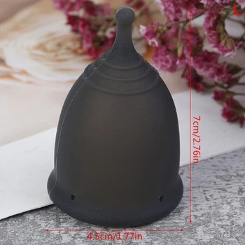Менструальная чаша Aneer Care Black размер L с мешочком для хранения