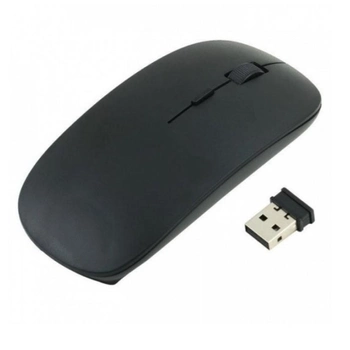 Мышь беспроводная USB DOMOTEC Черная Уценка