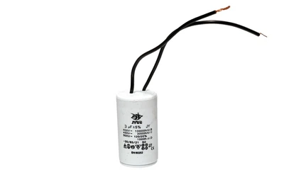 Конденсатор CBB60 3 мкФ 450 V з проводами (0605)