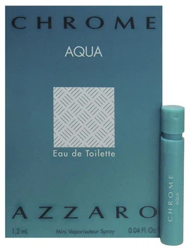 Пробник Туалетная вода для мужчин Azzaro Chrome Aqua 1.2 мл (3351500013012)