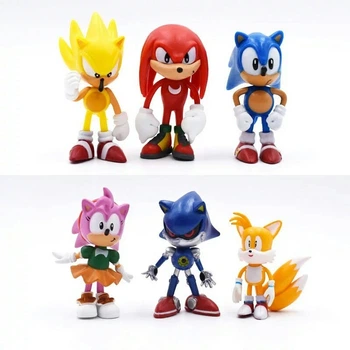 Игровой набор Super Sonic первое поколения Супер Соник и его друзья (Ежик Super Sonic)