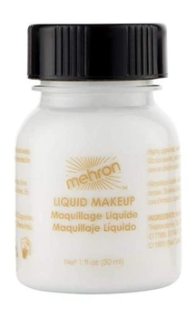 MEHRON Рідкий грим Liquid Makeup, White (Білий), 30 мл