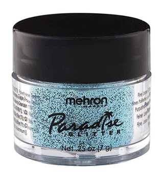 MEHRON Рассыпчатые блестки Paradise Glitter, Pastel Sky Blue (Пастельный голубой), 7 г