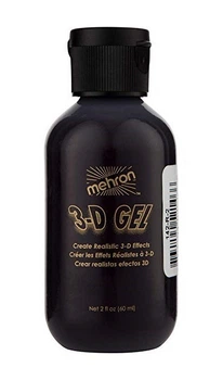 MEHRON 3-D Гель для спецэффектов Makeup 3-D Gel (2 oz), Blood Red - (цвет крови), 60 мл