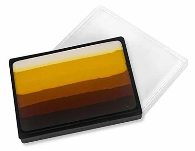 Палитра аквагрима MEHRON Paradise Prisma, Hot, 50 г