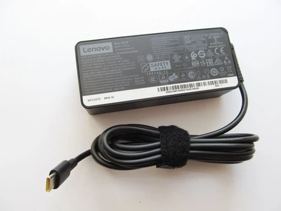 Блок питания Lenovo 65W 20V, 3.25A + 15V, 3A + 9V, 2A + 5V, 2A, разъем USB type-C, под кабель