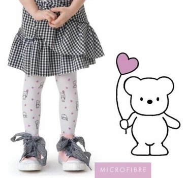 Колготи дитячі TEDDY 40 den KNITTEX р. 116-122 (білі)