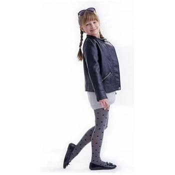 Колготи дитячі з ефектом 3D меланжу CROPPA 50 den KNITTEX р.116-122 (nero)