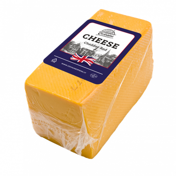 Сыр чеддер Cesvaine Cheddar Red 50% 1 кг