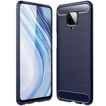 Противоударный чехол Fashion Case Urban для Xiaomi Redmi Note 9 Pro Синий