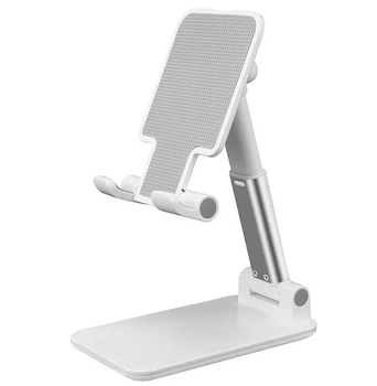 Складная подставка держатель для телефона, планшета Mobile Holder White