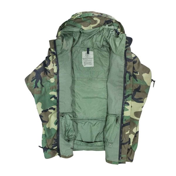 Куртка US Cold Weather Gore-Tex Woodland 2000000027647 Коричнево-зелений камуфляж M
