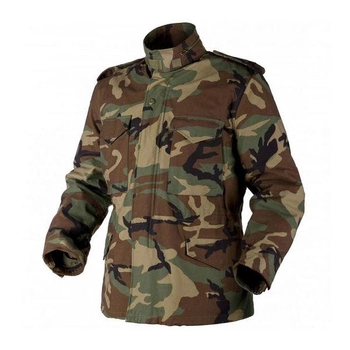 Куртка US М65 Сamouflage Pattern Woodland 2000000044682 Коричнево-зелений камуфляж S
