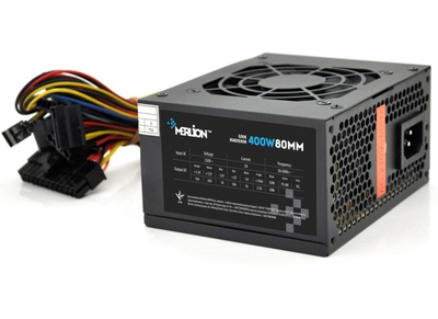Блок питания для компьютера Merlion 400W 8cm Black