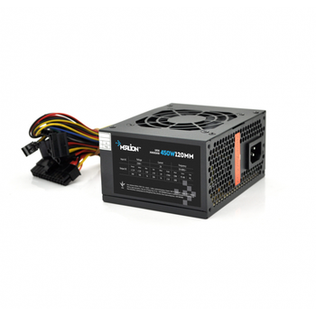Блок питания для компьютера Merlion 450W 12cm Black